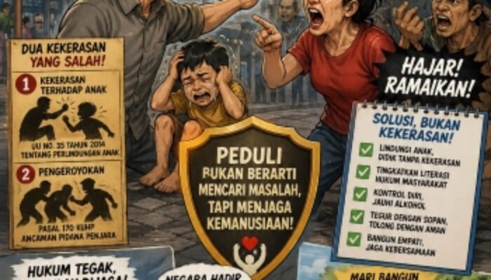 Prajurit Peduli Anak, Dibalas Pengeroyokan
