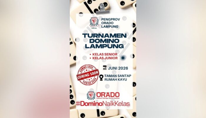 Domino Naik Kelas, ORADO Lampung Segera Gelar Turnamen Besar 2026