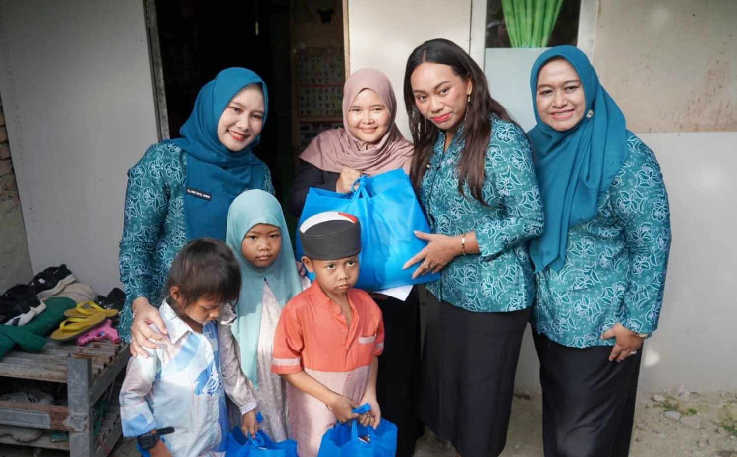 Zita Anjani Beri Semangat, Ibu Tunggal di Kalianda Rawat 3 Anak Thalasemia