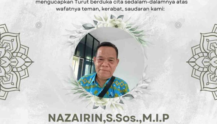 Kabar Duka, Kabid Kominfo Way Kanan Nazairin Tutup Usia