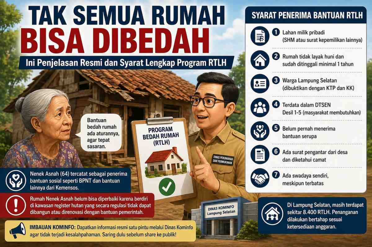 Viral Nenek Asnah, Terungkap Alasan Rumah Tak Bisa Dibedah: Bukan Diabaikan, Ini Faktanya