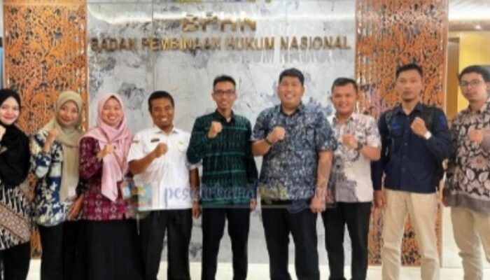 Diskominfotiksan Pesisir Barat Dampingi Integrasi JDIH ke JDIHN di BPHN RI