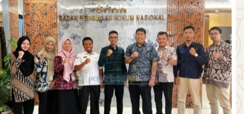 Diskominfotiksan Pesisir Barat Dampingi Integrasi JDIH ke JDIHN di BPHN RI