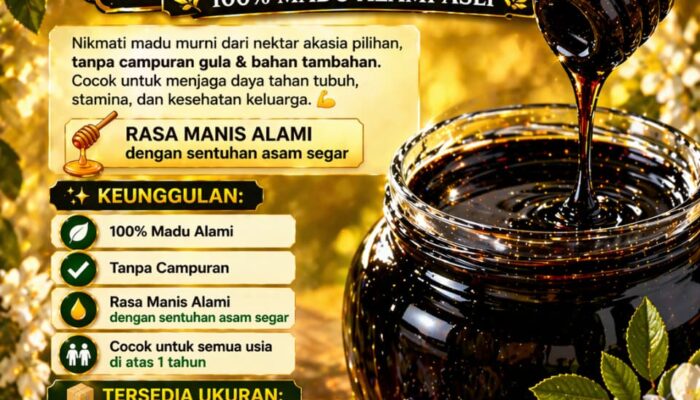 Madu Syawa, Madu Murni Tanpa Campuran Hadir untuk Jaga Kesehatan Keluarga
