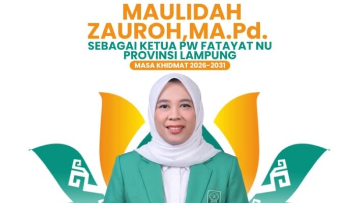 Maulidah Zauroh Terpilih Pimpin Fatayat NU Lampung, Siap Perkuat Peran Perempuan