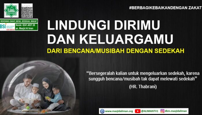 DKM Al Iman Gedong Meneng Ajak Warga Perkuat Perlindungan Keluarga Lewat Zakat dan Sedekah