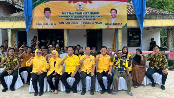Golkar Negeri Besar Perkuat Struktur, Asmawati Resmi Jabat Ketua PK