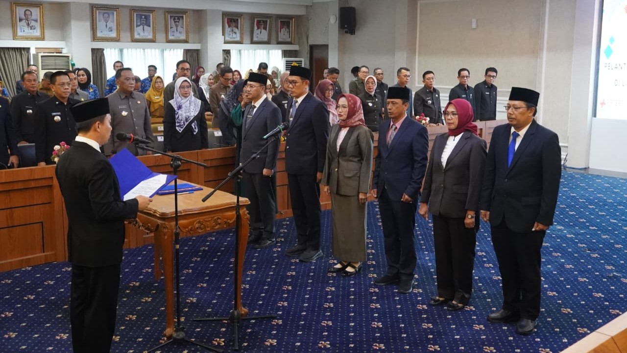 Sekdaprov Lantik Pejabat Baru, Fokus pada Pelayanan Publik Berkualitas