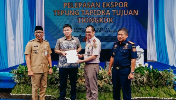 Dorong Nilai Tambah, Lampung Kirim Ekspor Tapioka dan Bidik Pasar Global