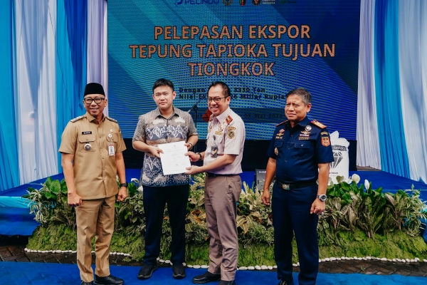 Dorong Nilai Tambah, Lampung Kirim Ekspor Tapioka dan Bidik Pasar Global