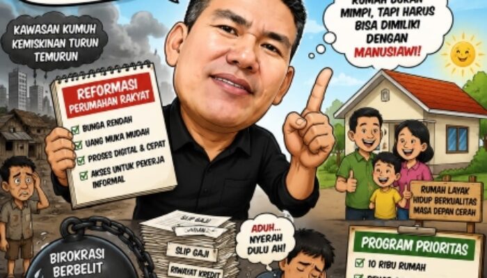 Rumah Rakyat Jangan Cuma Slogan