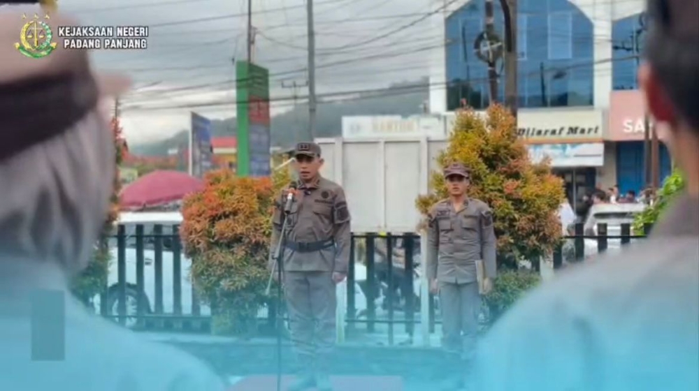 Kejari Padang Panjang Peringati HUT PERSAJA Ke-75 dengan Khidmat