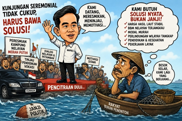 Wapres Bukan Turis Politik