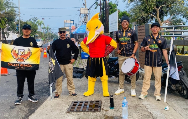 Sikambara Hadirkan Energi Positif di Jalur HIPMI Half Marathon Lampung 2026
