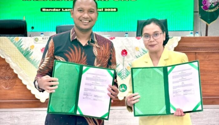 IAD Wilayah Lampung Teken MoU dengan Emak.ID untuk Pengelolaan Sampah Berkelanjutan