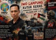 IWO Lampung Kutuk Penahanan Jurnalis dan Relawan Indonesia dalam Misi GSF 2.0 ke Gaza