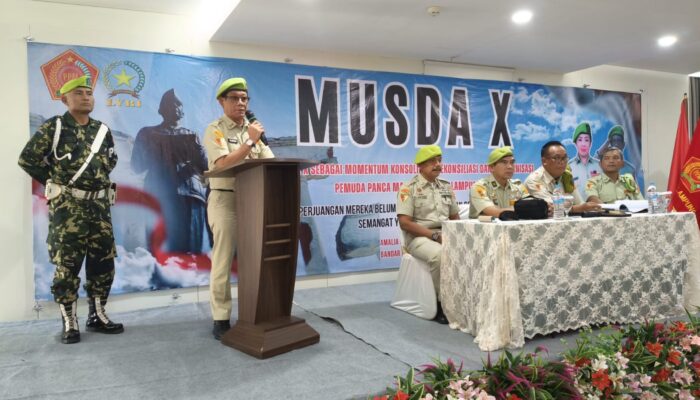 PPM Lampung Gelar Musda X, Fokus Jaga Persatuan dan Nilai Perjuangan Veteran