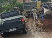 Warga Keluhkan Proyek Jembatan Pendem yang Tak Kunjung Selesai di Jati Agung