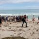 Polres Pesisir Barat dan Tim SAR Evakuasi Korban Tenggelam di Pantai Labuhan Jukung