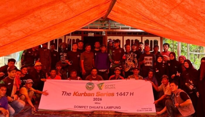 Kolaborasi Dompet Dhuafa dan IIBF Lampung Hadirkan Kebahagiaan Iduladha di Daerah Pedalaman
