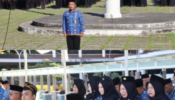 Wabup Irawan Topani Pimpin Upacara Hari Lahir Pancasila di Pesisir Barat