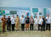 Wamen Investasi dan Gubernur Lampung Tinjau Calon Lokasi Industri Bioetanol Berbasis Sorgum