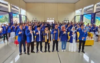 Musran dan Rakerda PAN Way Kanan Kukuhkan 227 Pengurus Ranting, Siap Menangkan Partai
