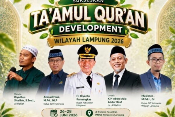 Tingkatkan Kualitas Guru Al-Qur'an Menuju Lampung Maju, JSIT Gelar Ta'amul Qur'an Development