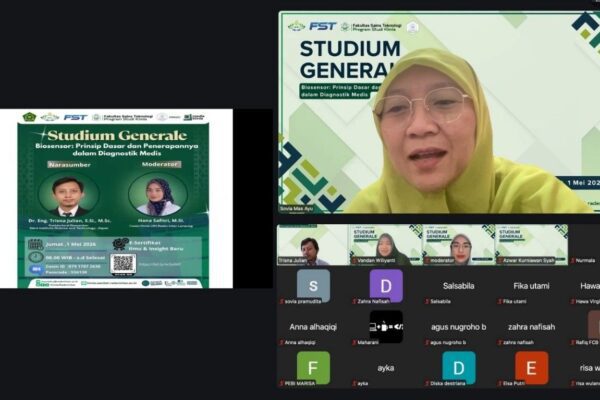 Lewat Studium Generale, UIN RIL Dorong Mahasiswa Kuasai Teknologi Biosensor