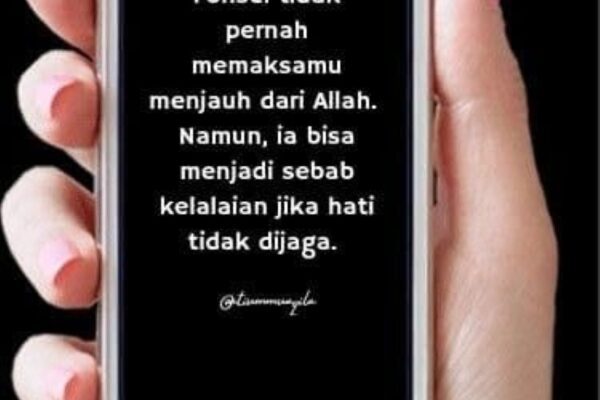 Generasi yang Takut Kehilangan Ponsel, Tapi Tidak Takut Kehilangan Iman