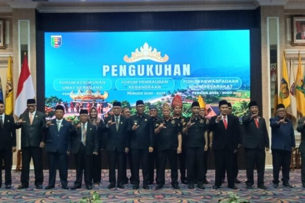 Hadiri Pengukuhan FPK, FKUB, dan FKDM, JMSI Lampung Siap Perkuat Persatuan