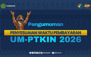 Masih Ada Kesempatan, Panitia Perpanjang Pembayaran UM-PTKIN 2026 hingga 2 Juni